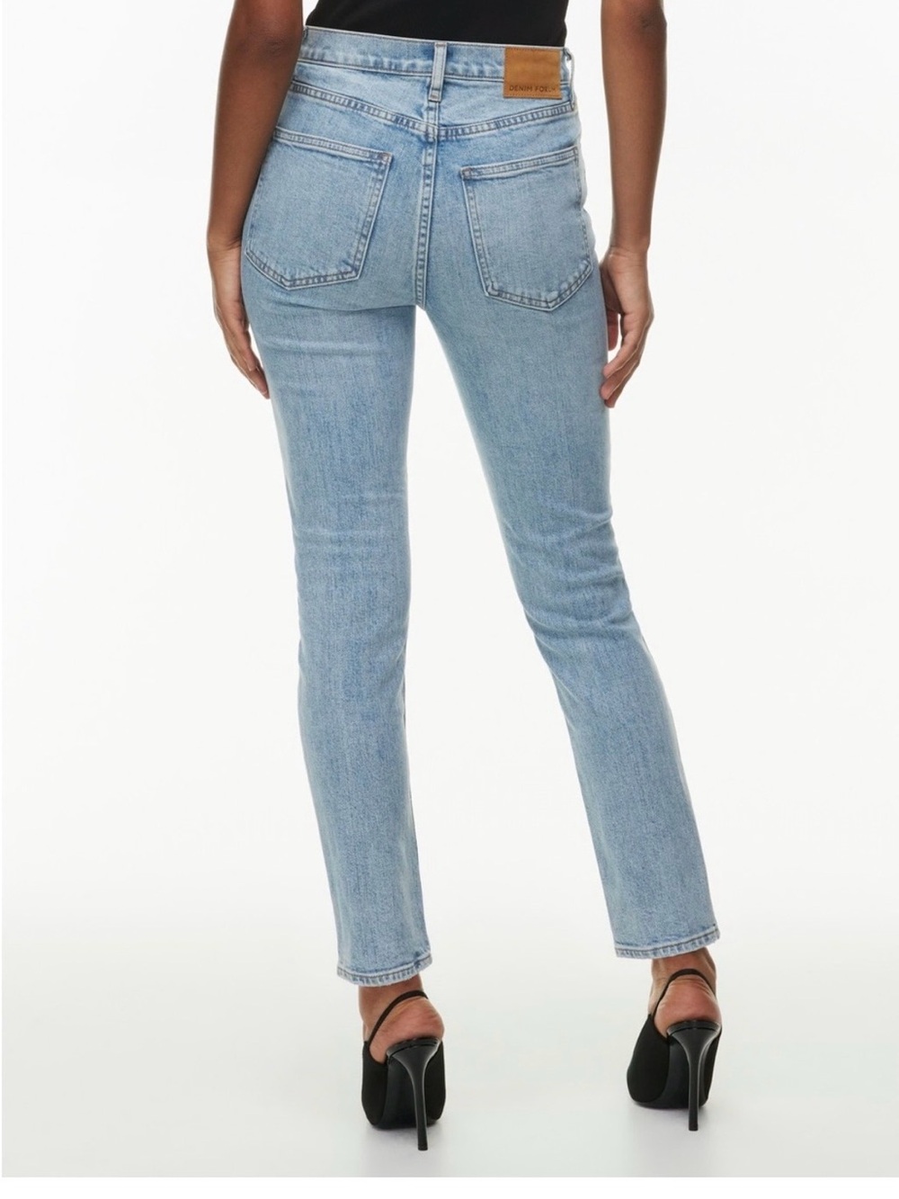 Denim Forum Yoko High Rise Slim Jeans - Picture 2 of 11